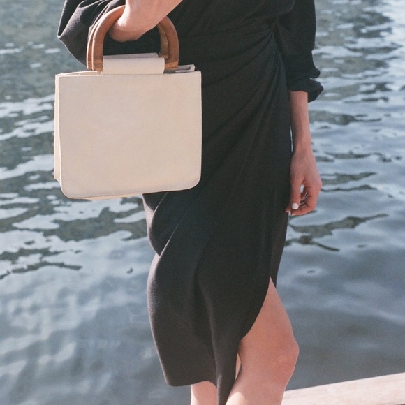 Na Nin Dresses & Skirts - Na Nin Bobbie Raw Silk Wrap Skirt